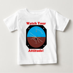 T-shirt Pour Bébé SurveillezVotre Attitude