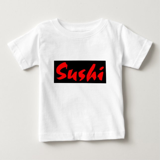 T-shirt Pour Bébé Sushi (Devant)