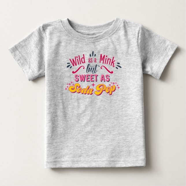 T-shirt Pour Bébé Sweet As Soda Pop (Devant)