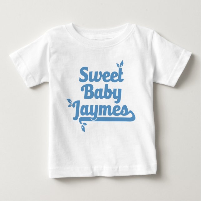 T-shirt Pour Bébé Sweet Baby Jaymes Design (Devant)