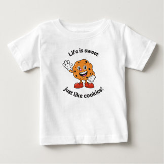 T-shirt Pour Bébé "Sweet Life Cookie Club"