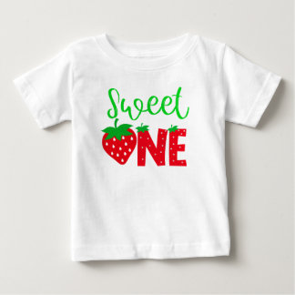 T-shirt Pour Bébé Sweet One 1er anniversaire