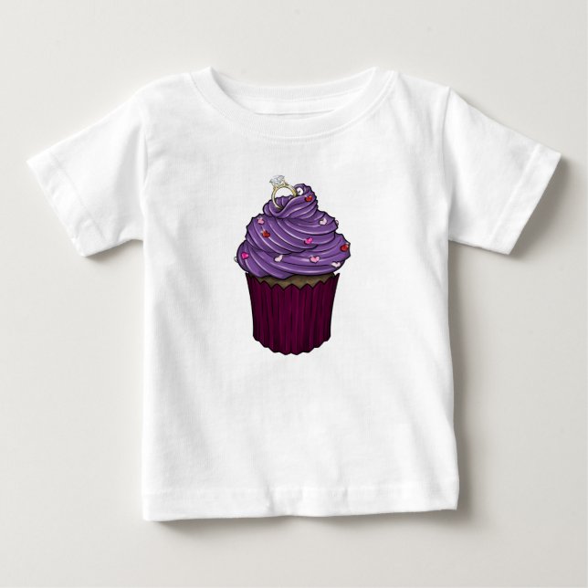 T-shirt Pour Bébé Sweet Proposition Cupcake (Devant)