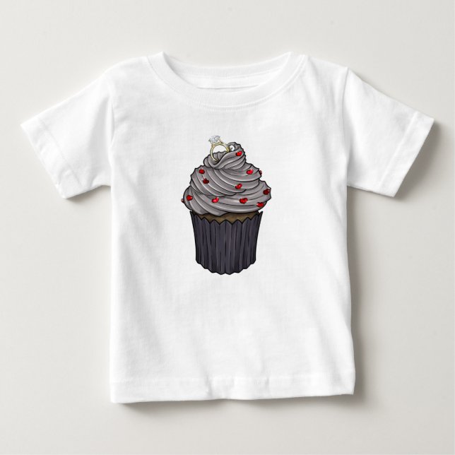 T-shirt Pour Bébé Sweet Proposition Cupcake (Devant)