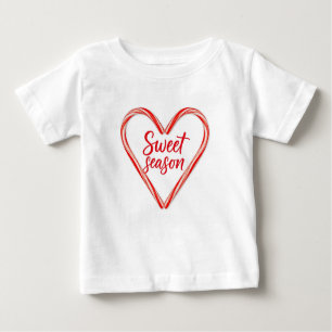 T-shirt Pour Bébé "Sweet Season & neige beaucoup amusant Noël bébé T