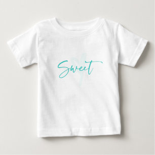 T-shirt Pour Bébé Sweet Typographie gosses