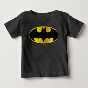 T-shirt Pour Bébé Symbole Batman Logo de dégradé ovale