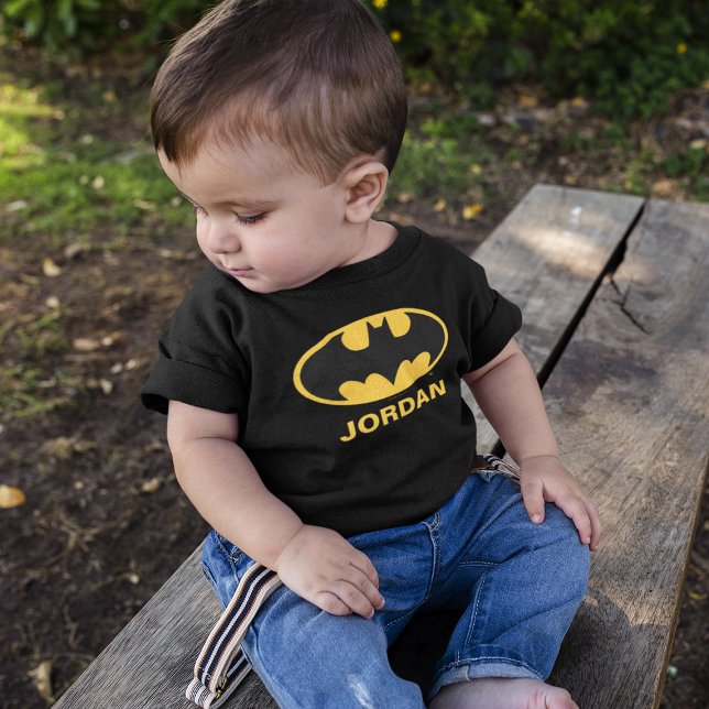T-shirt Pour Bébé Symbole Batman | Logo ovale (Créateur téléchargé)