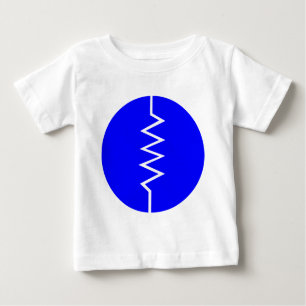 T-shirt Pour Bébé Symbole de résistance - Cerclé