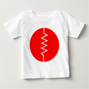T-shirt Pour Bébé Symbole de résistance - Cerclé