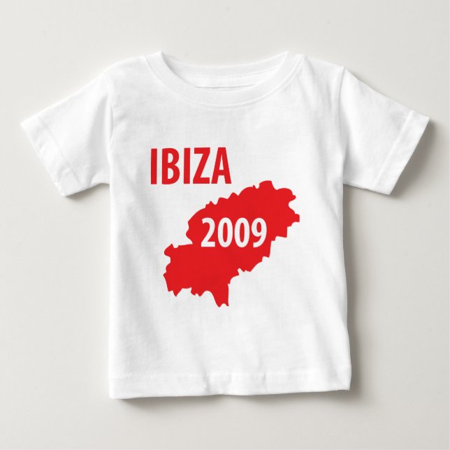 T-shirt Pour Bébé Symbole d'Ibiza 2009 (Devant)