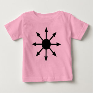 T-shirt Pour Bébé Symbole du Chaos ou de l'étoile du Chaos