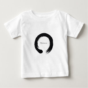 T-shirt Pour Bébé Symbole Enso de l'infini - Balance