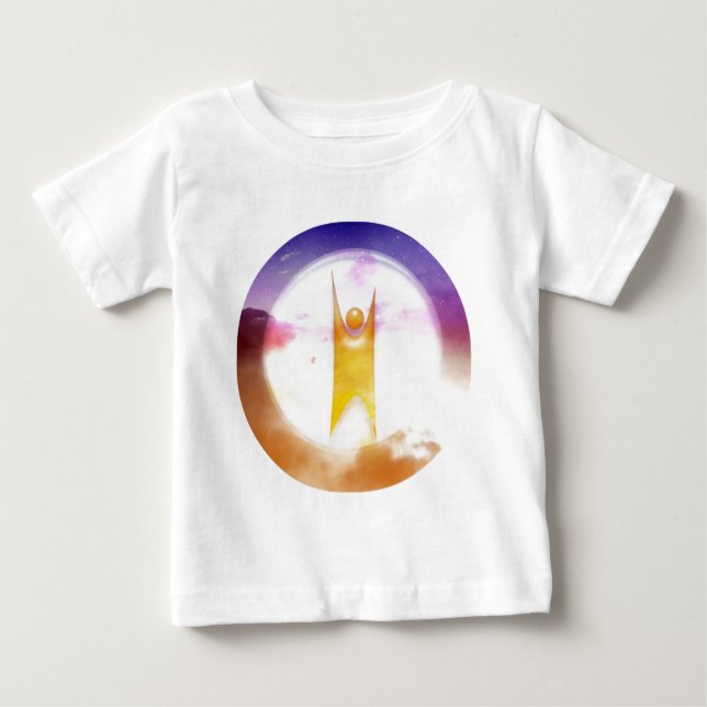 T-shirt Pour Bébé Symbole humanisme (Devant)