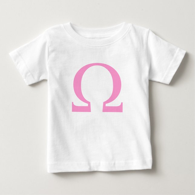 T-shirt Pour Bébé Symbole oméga (Devant)