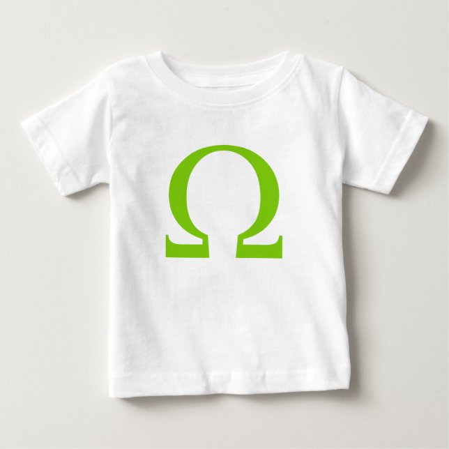 T-shirt Pour Bébé Symbole oméga (Devant)