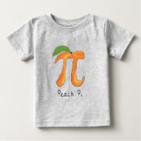 Symbole Peach Pi Enseignant Math