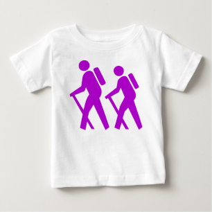 T-shirt Pour Bébé Symbole randonnée
