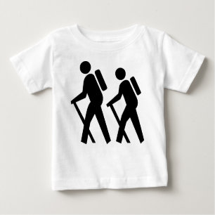 T-shirt Pour Bébé Symbole randonnée