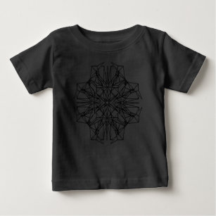 T-shirt Pour Bébé symétrie géométrique