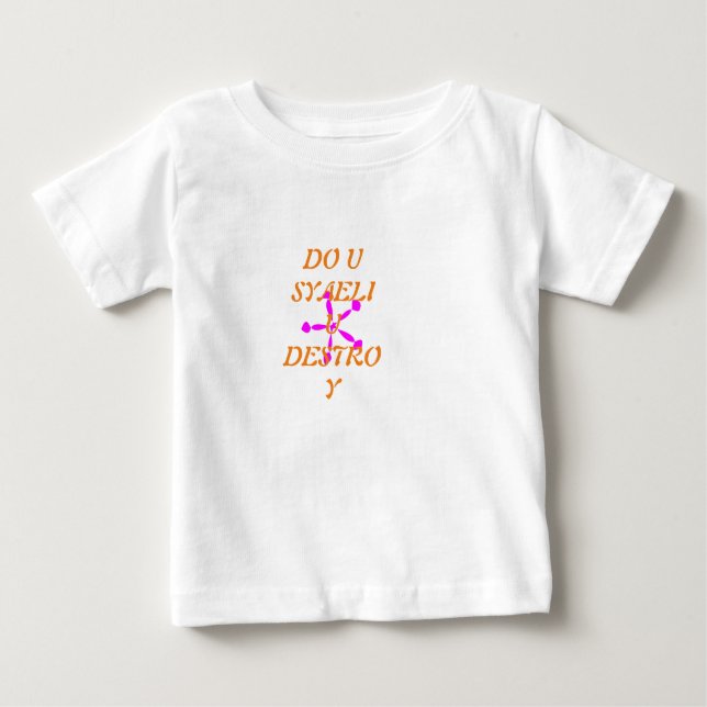 T-SHIRT POUR BÉBÉ T CHEMISE (Devant)