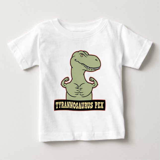 T-shirt Pour Bébé T-Pex (Devant)