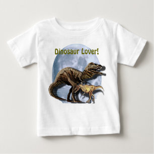 T-shirt Pour Bébé T-REX DINOSAUR LOVER Tee Rex Shirt