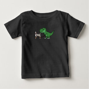 T-shirt Pour Bébé T-Rex Dinosaur Marcher le berger australien