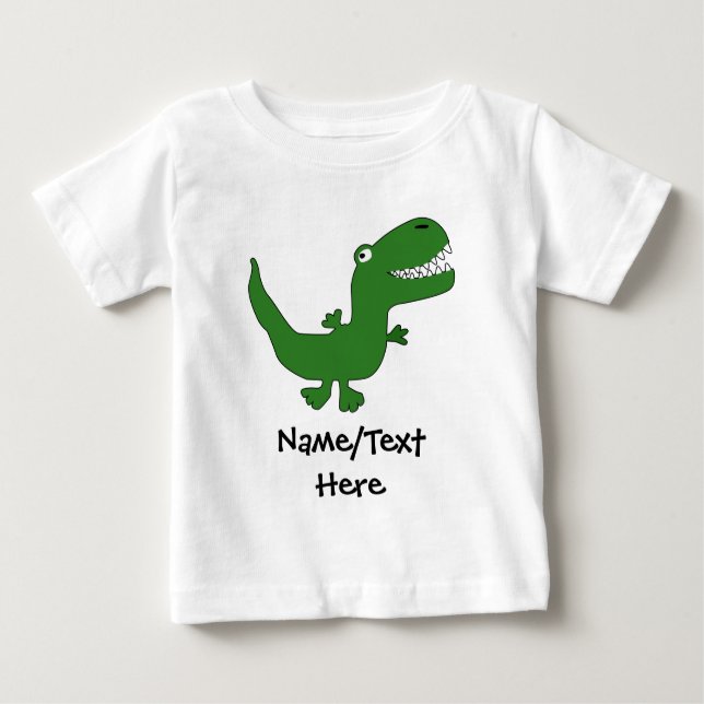 T-shirt Pour Bébé T-Rex Tyrannosaurus Rex Dinosaur Cartoon Enfants G (Devant)