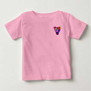 T-shirt Pour Bébé T-shirt à poche rose bébé de Alexander's Dog