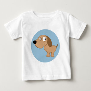 T-shirt Pour Bébé T-shirt adorable bébé chien