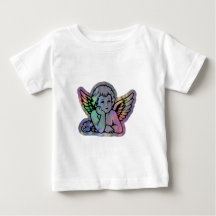 T-shirt Ange Bébé | Tee-shirt Enfant Chérubin Mign
