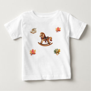 T-shirt Pour Bébé T-shirt-Autumn Baby shower Jersey
