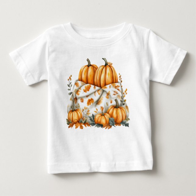 T-shirt Pour Bébé T-shirt-Autumn Baby shower Jersey (Devant)