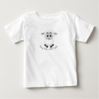 T-shirt avec bébé agneau