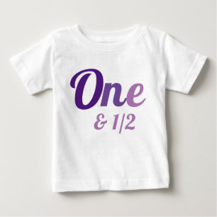 T-shirt Pour Bébé T-shirt bébé 18 mois un et demi anniversaire