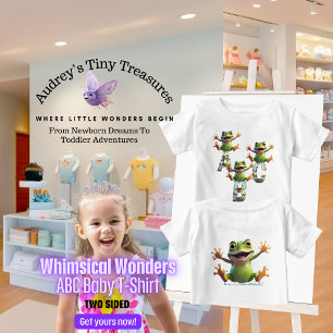 T-shirt Pour Bébé T-Shirt bébé à manches courtes Merveilles Fantaisi