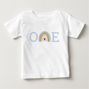 T-shirt Pour Bébé T-shirt bébé arc-en-ciel premier anniversaire