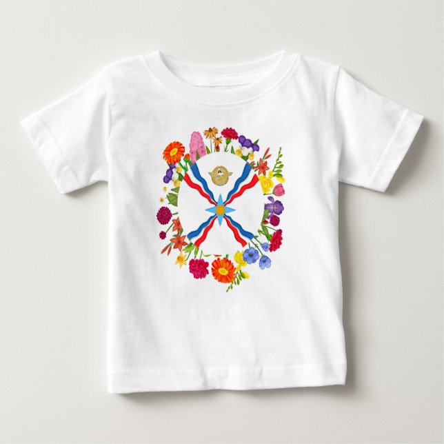 T-shirt Pour Bébé T-shirt bébé assyrien (Devant)