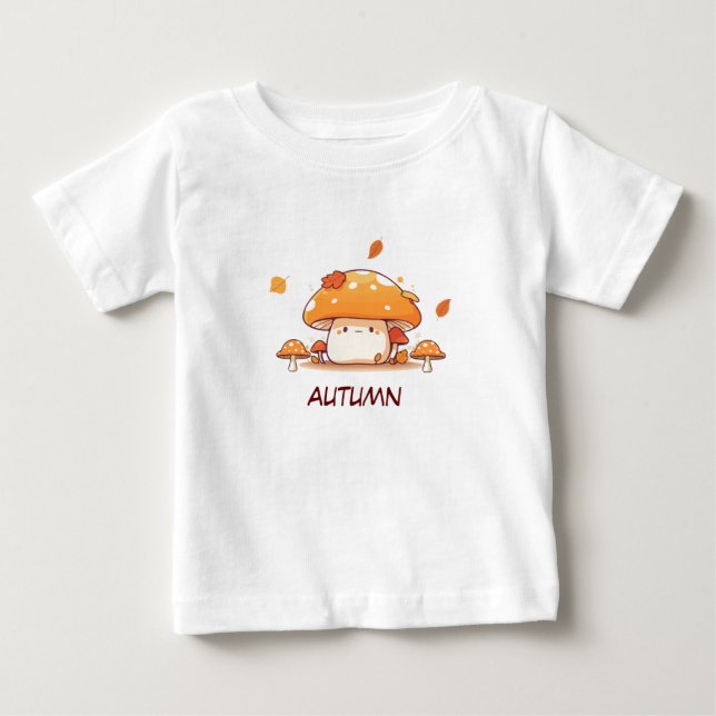 T-shirt Pour Bébé t-shirt bébé automne (Devant)