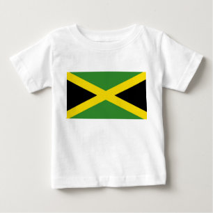 T-shirt Pour Bébé T-shirt bébé avec drapeau de la Jamaïque