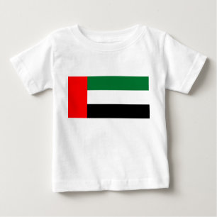 T-shirt Pour Bébé T-shirt bébé avec drapeau des Émirats Arabes Unis