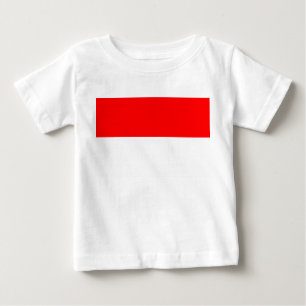 T-shirt Pour Bébé T-shirt bébé avec drapeau d'Indonésie