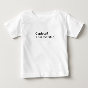 T-shirt Pour Bébé T-shirt bébé avec la phrase Capische