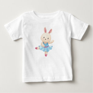 T-shirt Pour Bébé T-shirt bébé Bunny Ballerina