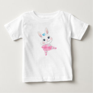 T-shirt Pour Bébé T-shirt bébé Bunny Ballerina