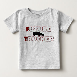 T-shirt Pour Bébé T-shirt bébé camionneur futur
