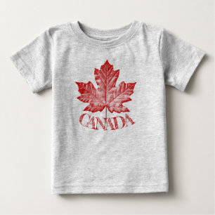 T-shirt Pour Bébé T-shirt bébé Canada Rétro Canada Chemises bébé