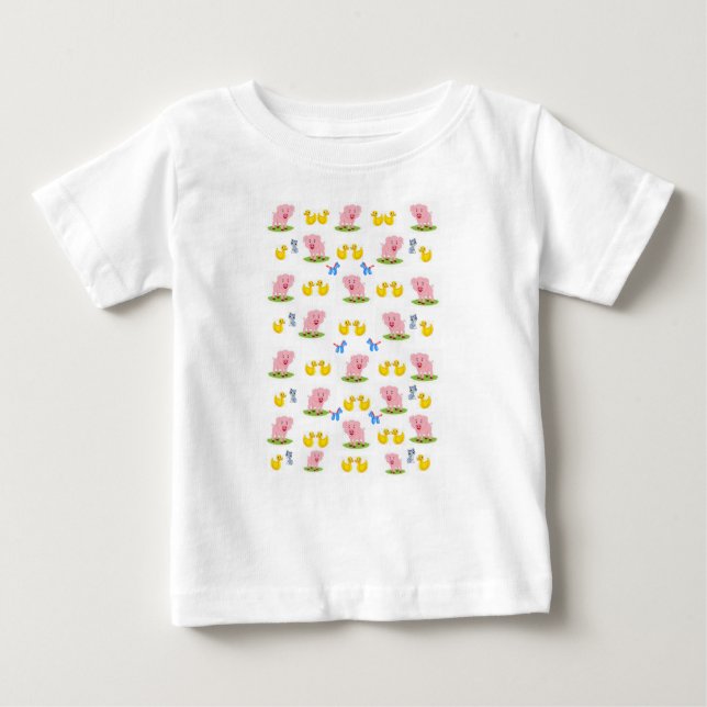 T-shirt Pour Bébé T-shirt bébé canard (Devant)