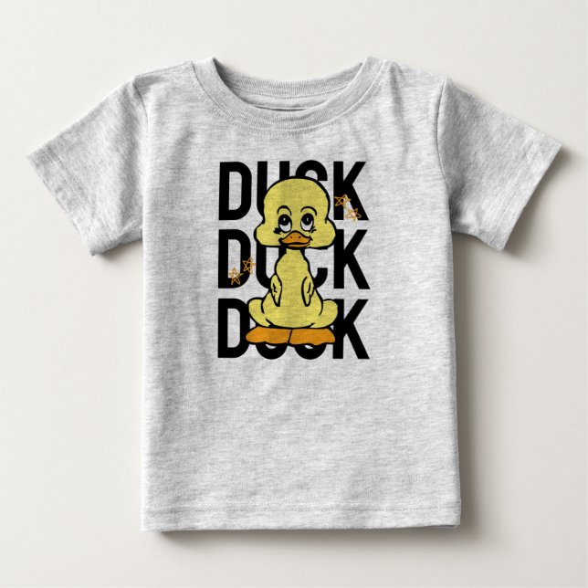 T-shirt Pour Bébé T-shirt bébé canard (Devant)